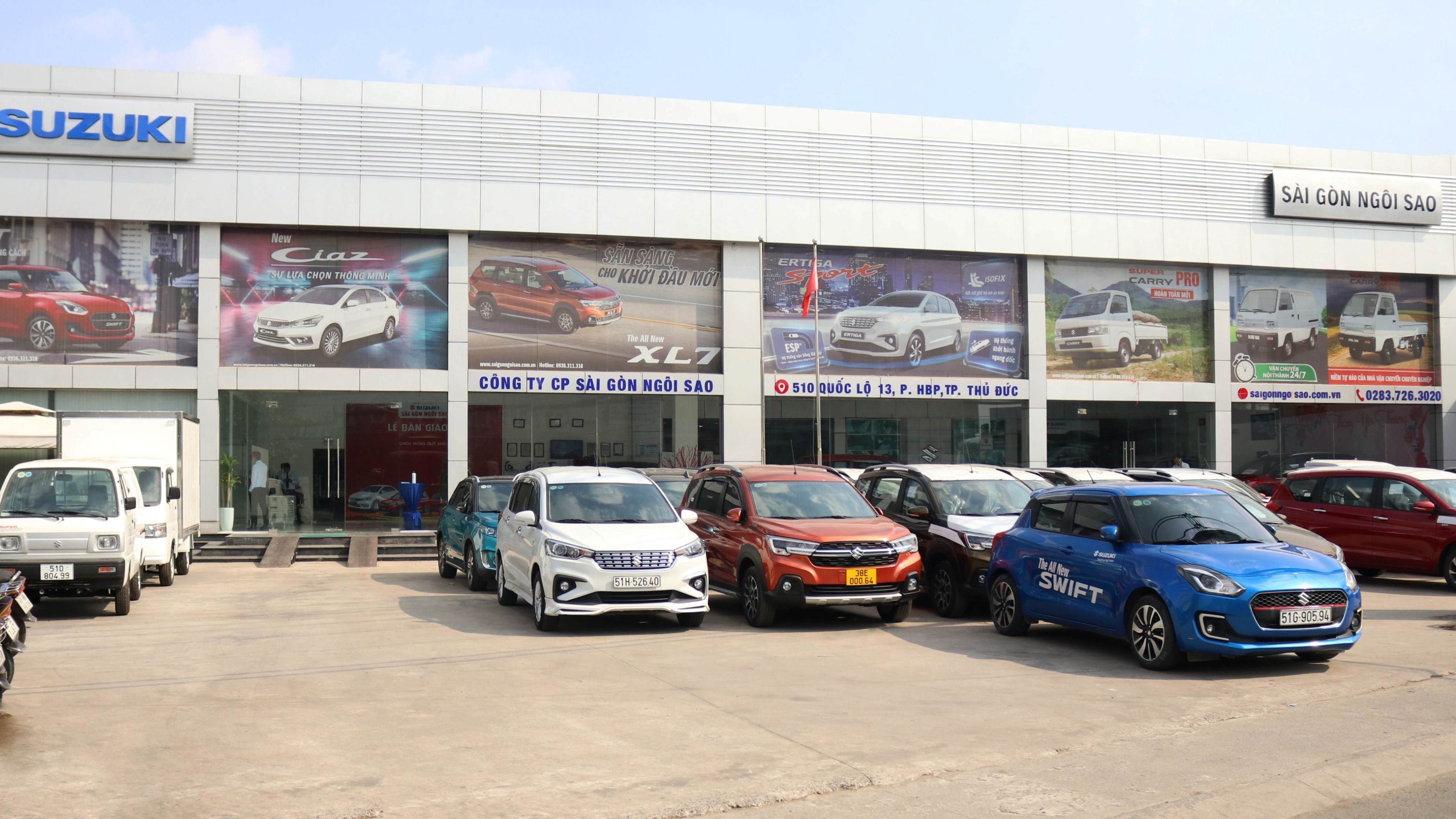 HCM: Đại lý Suzuki Sài Gòn Ngôi Sao